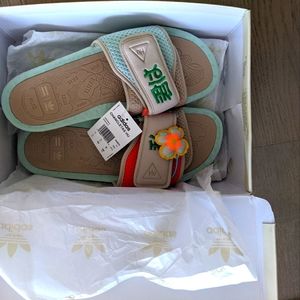 Adidas x Pharrell Williams Hu Chancletas friendship slides 11